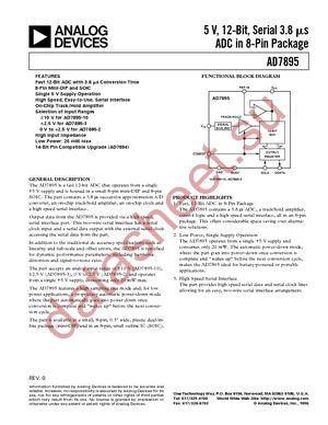 AD7895AN-3 datasheet  